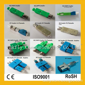 Sc-FC Male to Female Sm Fiber Optic/Hybrid Adaptor